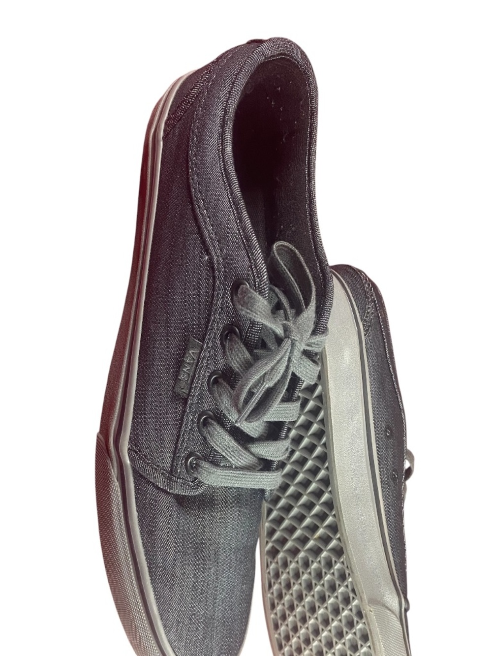 Vans Skate Chukka Low sneakers in a black denim